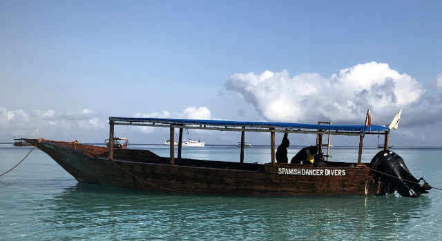 Dive Boat Zanzibar