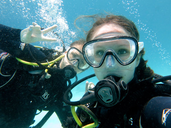 PADI Zanzibar scuba diving for beginners