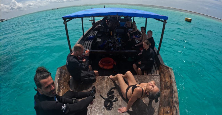 Spanish Dancer Divers Dive boat Mazoweya